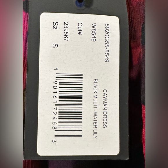 NWT Paige Sleeveless Cayman Floral Silk Halter Neck A-line Swing Mini Dress TB5 - Picture 14 of 15